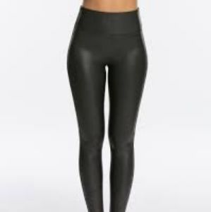 Spanx faux leather leggings